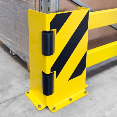 New Bollards Limited Black Bull Steel B 900 Racking End Frame Protector ...